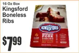 SuperFresh Kingsford Boneless Ribs offer