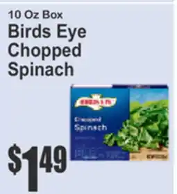 SuperFresh Birds Eye Chopped Spinach offer