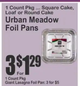 SuperFresh Urban Meadow Foil Pans offer