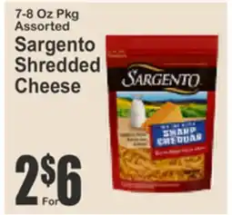 SuperFresh Sargento Shredded Cheese offer