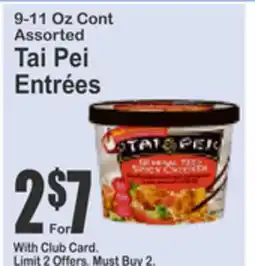 SuperFresh 9-11 Oz Cont Assorted Tai Pei Entrées offer