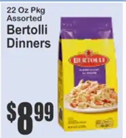 SuperFresh 22 Oz Pkg Assorted Bertolli Dinners offer