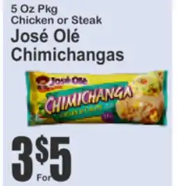 SuperFresh José Olé Chimichangas offer