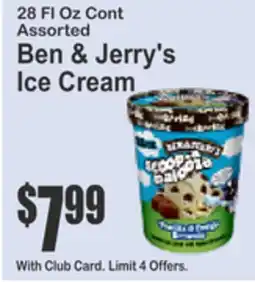 SuperFresh Ben & Jerry's Ice Cream offer