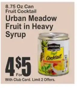 SuperFresh Urban Meadow Fruit in Heavy Syrup offer