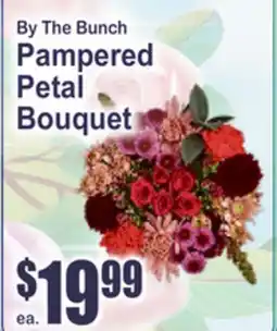 SuperFresh By The Bunch Pampered Petal Bouquet offer