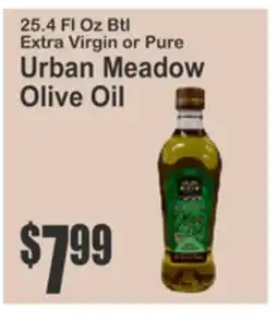 SuperFresh 25.4 Fl Oz Btl Extra Virgin or Pure Urban Meadow Olive Oil offer