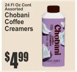 SuperFresh 24 Fl Oz Cont Assorted Chobani Coffee Creamers offer