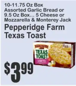 SuperFresh Pepperidge Farm Texas Toast offer