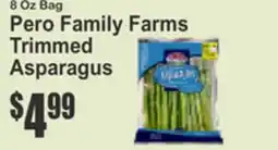 SuperFresh Pero Family Farms Trimmed Asparagus offer