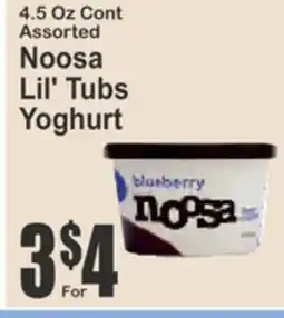 SuperFresh Noosa Lil' Tubs Yoghurt offer