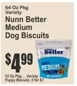 SuperFresh Nunn Better Medium Dog Biscuits offer