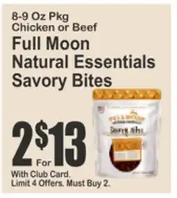 SuperFresh Full Moon Natural Essentials Savory Bites offer