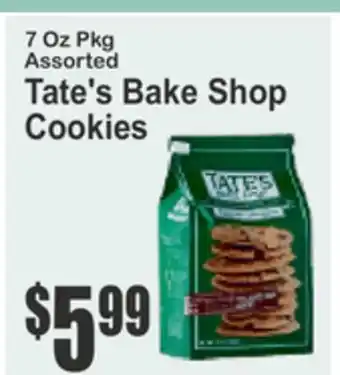 SuperFresh Tate's Bake Shop Cookies offer