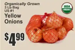 SuperFresh Organically Grown Yellow Onions offer