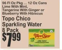 SuperFresh Topo Chico Sparkling Water offer