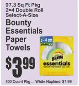 SuperFresh Bounty Essentials Paper Towels offer