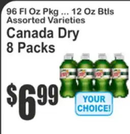 SuperFresh Canada Dry 8 Packs offer