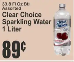 SuperFresh Clear Choice Sparkling Water offer
