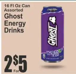 SuperFresh Ghost Energy Drinks offer