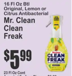 SuperFresh Original, Lemon or Citrus Antibacterial Mr. Clean Clean Freak offer