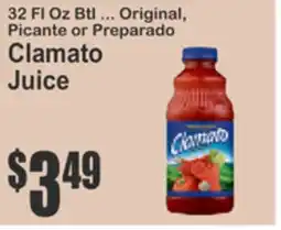 SuperFresh Clamato Juice offer
