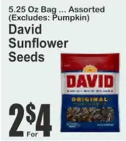 SuperFresh David Sunflower Seeds offer