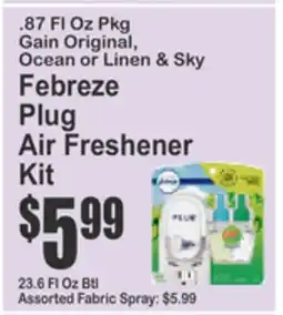 SuperFresh Febreze Plug Air Freshener Kit offer