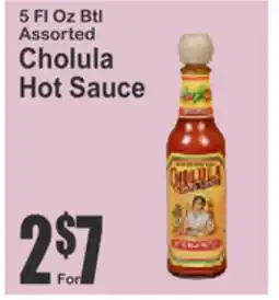 SuperFresh Cholula Hot Sauce offer
