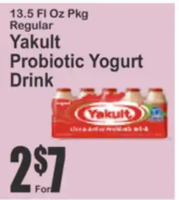 SuperFresh Yakult Probiotic Yogurt Drink offer