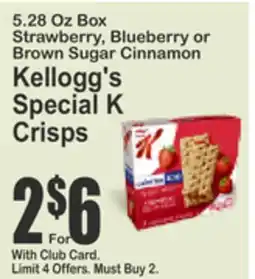 SuperFresh Kellogg's Special K Crisps offer