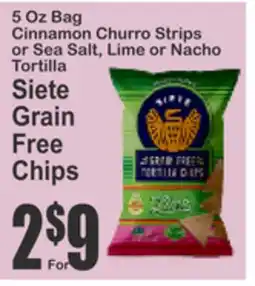 SuperFresh Siete Grain Free Chips offer