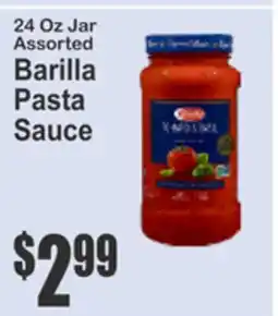 SuperFresh 24 Oz Jar Assorted Barilla Pasta Sauce offer