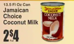 SuperFresh Jamaican Choice Coconut Milk offer