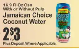 SuperFresh Jamaican Choice Coconut Water offer