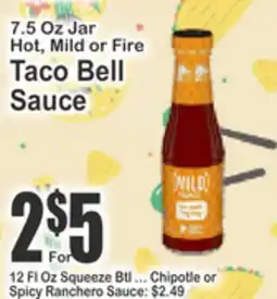 SuperFresh Taco Bell Sauce offer