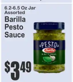 SuperFresh Assorted Barilla Pesto Sauce offer