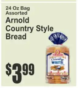SuperFresh 24 Oz Bag Assorted Arnold Country Style Bread offer