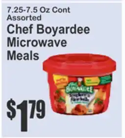 SuperFresh Chef Boyardee Microwave Meals offer
