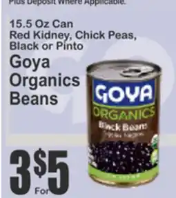 SuperFresh Goya Organics Beans offer