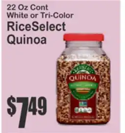 SuperFresh RiceSelect Quinoa offer