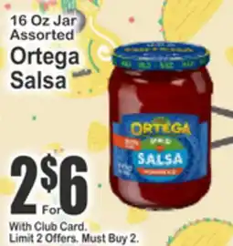 SuperFresh Ortega Salsa offer