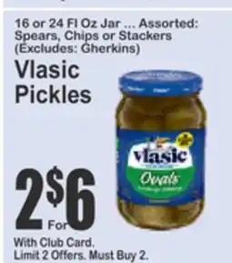 SuperFresh Vlasic Pickles offer