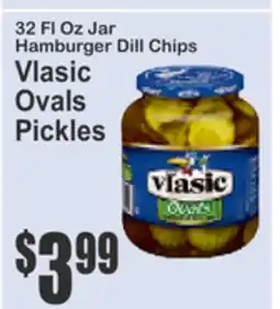 SuperFresh Vlasic Ovals Pickles offer