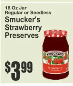 SuperFresh Smucker's Strawberry Preserves offer
