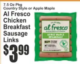 SuperFresh Al Fresco Chicken Breakfast Sausage Links offer