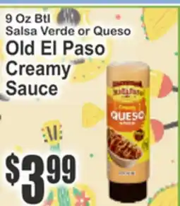 SuperFresh Old El Paso Creamy Sauce offer