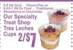 SuperFresh Our Specialty Treat Shop Tres Leches Cups offer