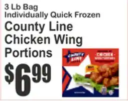 SuperFresh County Line Chicken Wing Portions offer