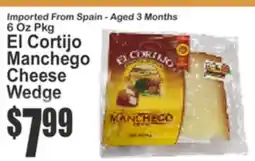 SuperFresh El Cortijo Manchego Cheese Wedge offer